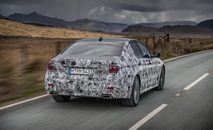 2018 BMW 5-series prototype