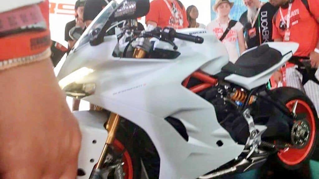 Ducati SuperSport S spied at World Ducati Week