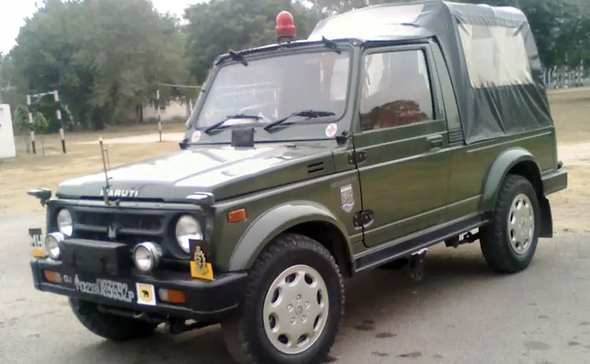 Maruti Suzuki Gypsy has been the preferred Army Vehicle until now