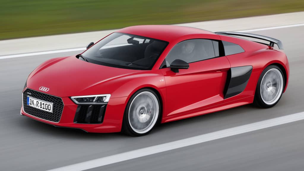 audi r8 sportscar