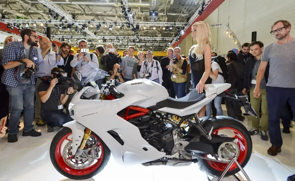 Pressekonferenz Ducati, Ducati Supersport S, Halle 8