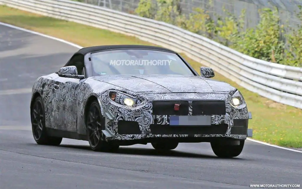 2018 BMW Z4 Spied