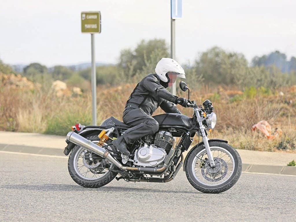Royal Enfield Continental GT 750 Spied
