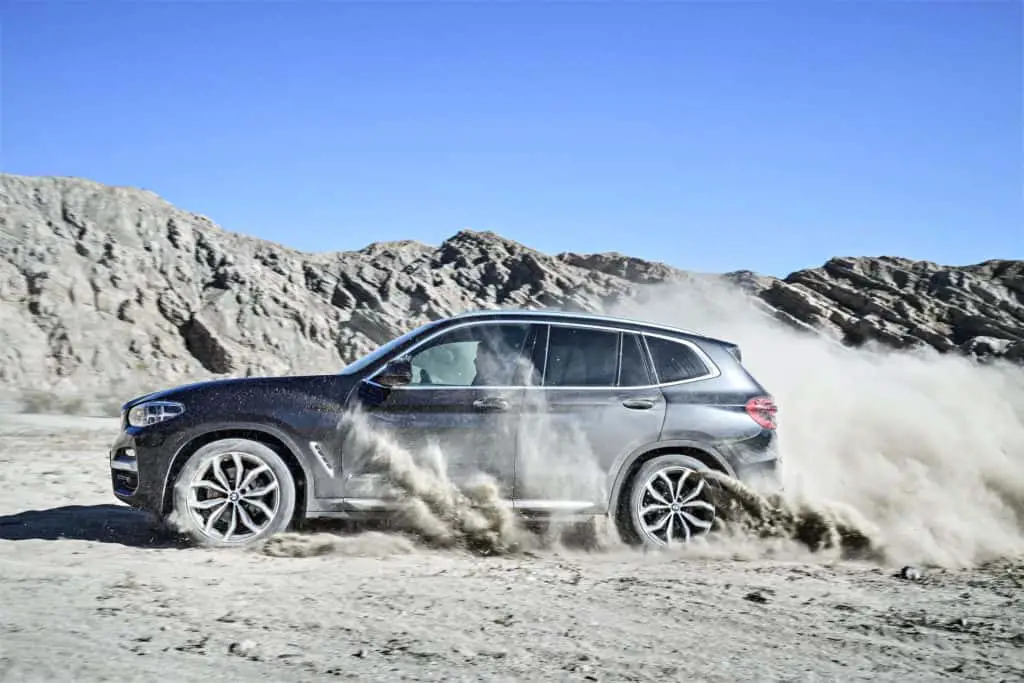 2018 BMW X3 Action