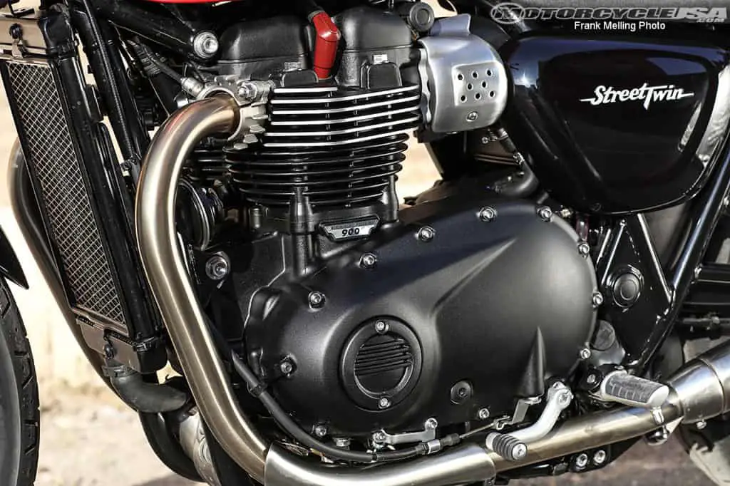 Oil Cooled Triumph Street Twin