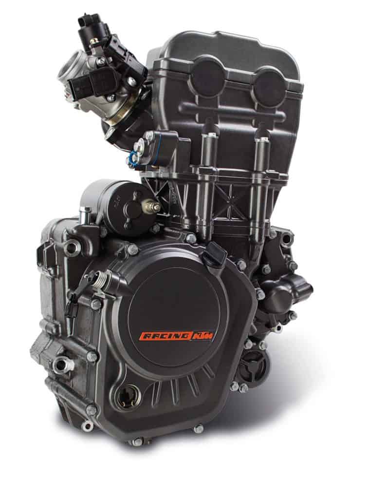 KTM engine liquid cooled water jacket