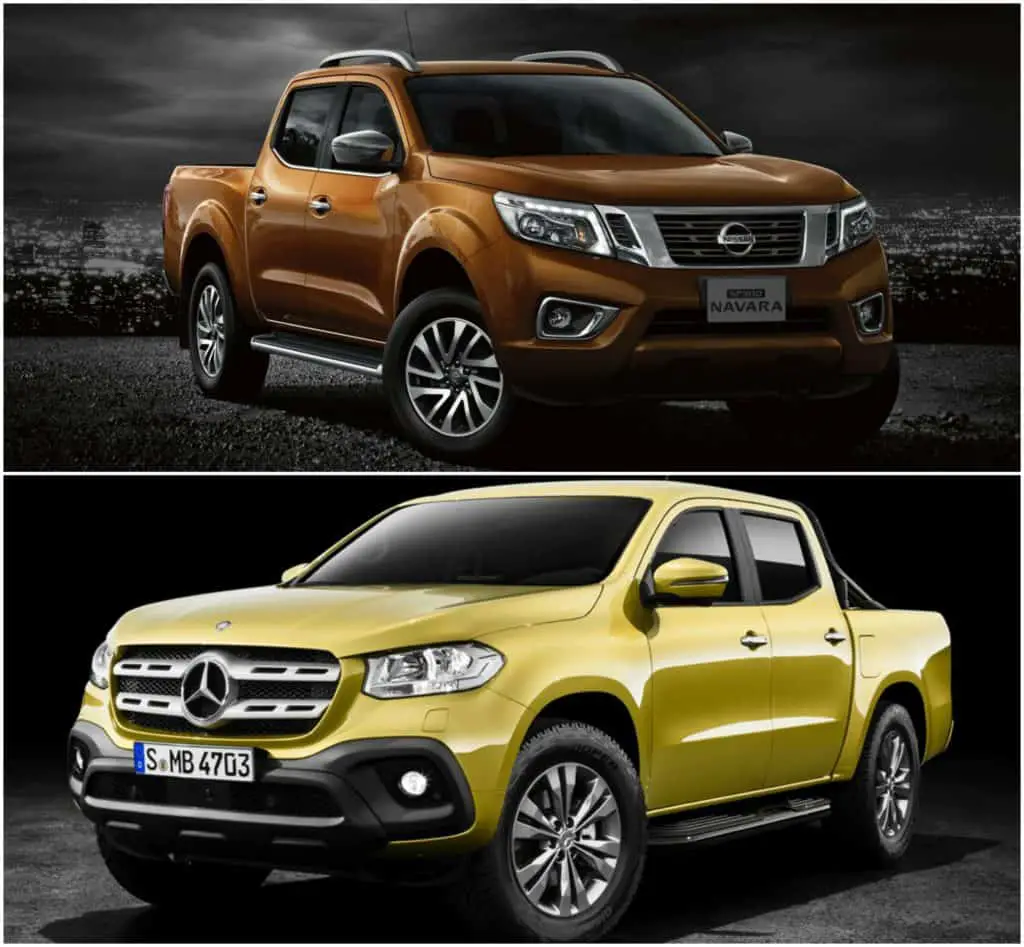 x-class and nissan navara