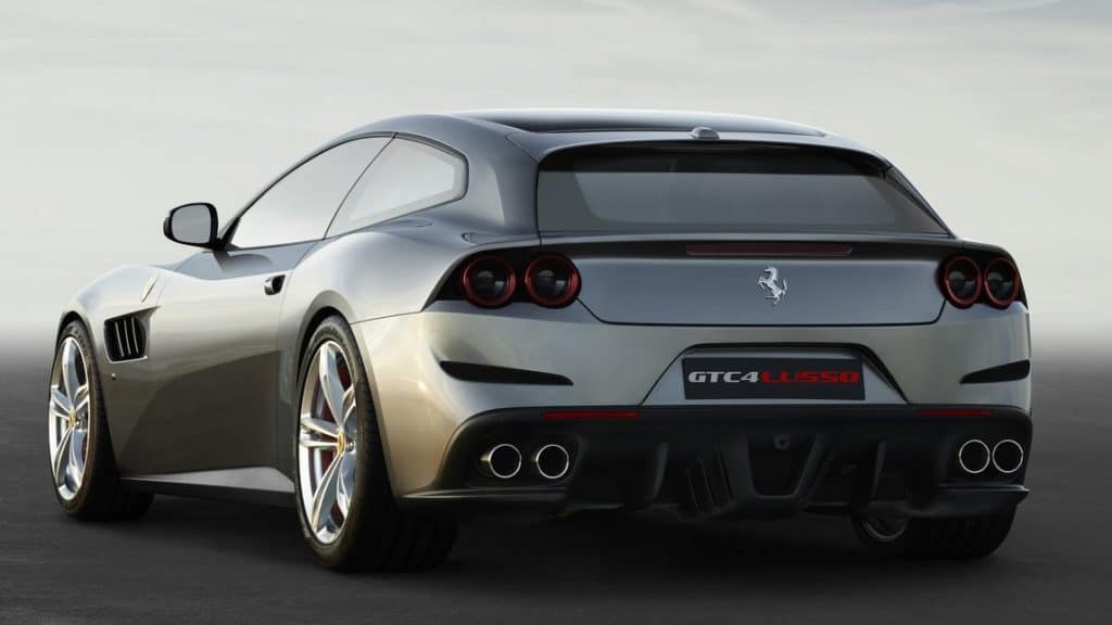 2017 ferrari gtc4lusso rear