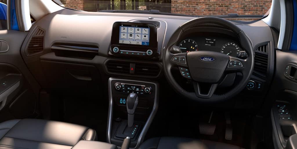 2017 Ford EcoSport Facelift Cabin