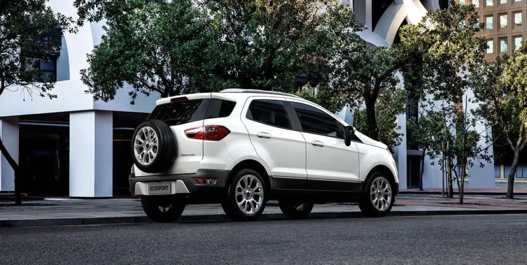 2017 Ford EcoSport Facelift Rear