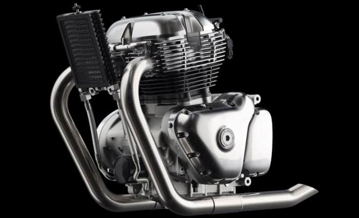 650cc parallel twin Royal Enfield Engine