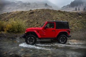 2018 Jeep Wrangler Soft Top Side