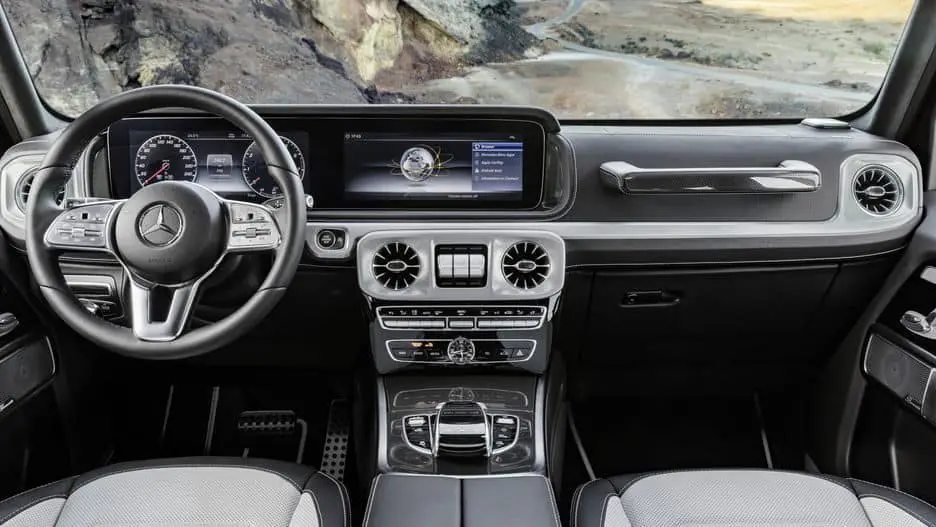 Mercedes Benz G Class Interior Images Leaked Image Gallery