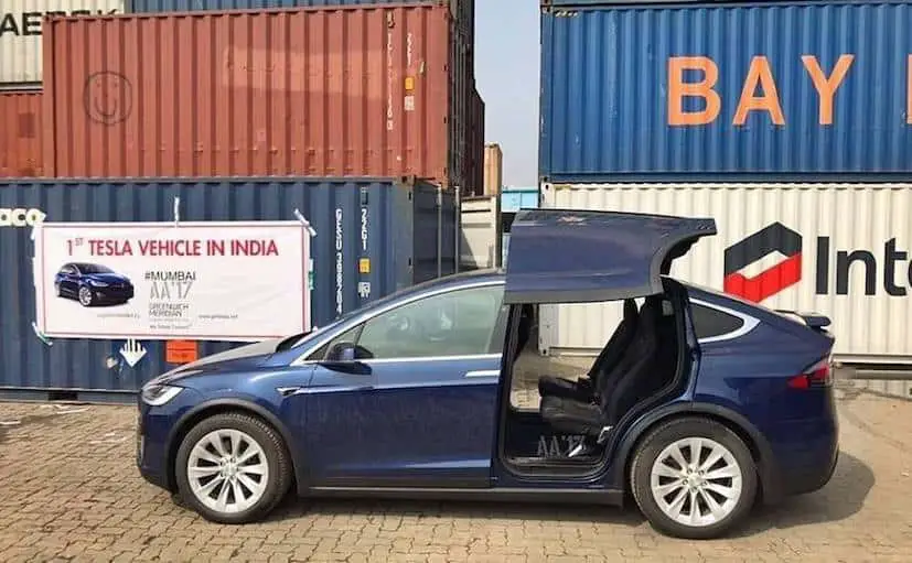 Tesla Model X Lands in India