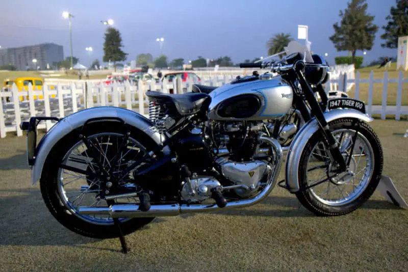 vintage bsa motorcycle
