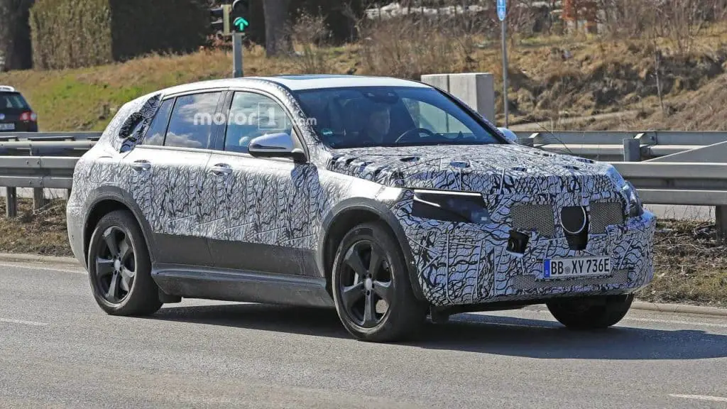 Mercedes EQ spied