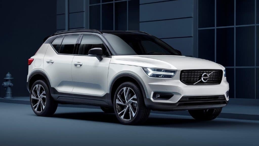 xc40 volvo suv front 