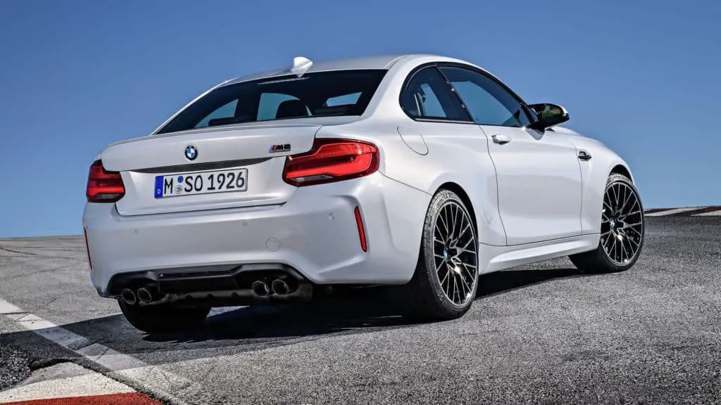 m2 competition rear look
