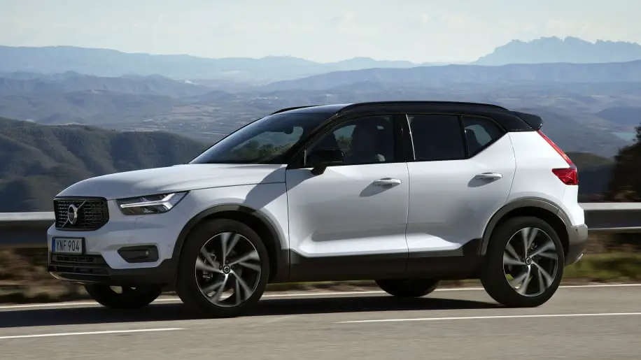 volvo xc40 side profile