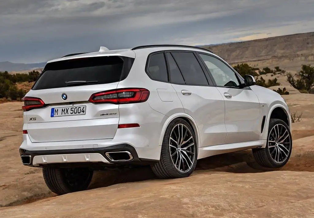 bmw x5 rear view