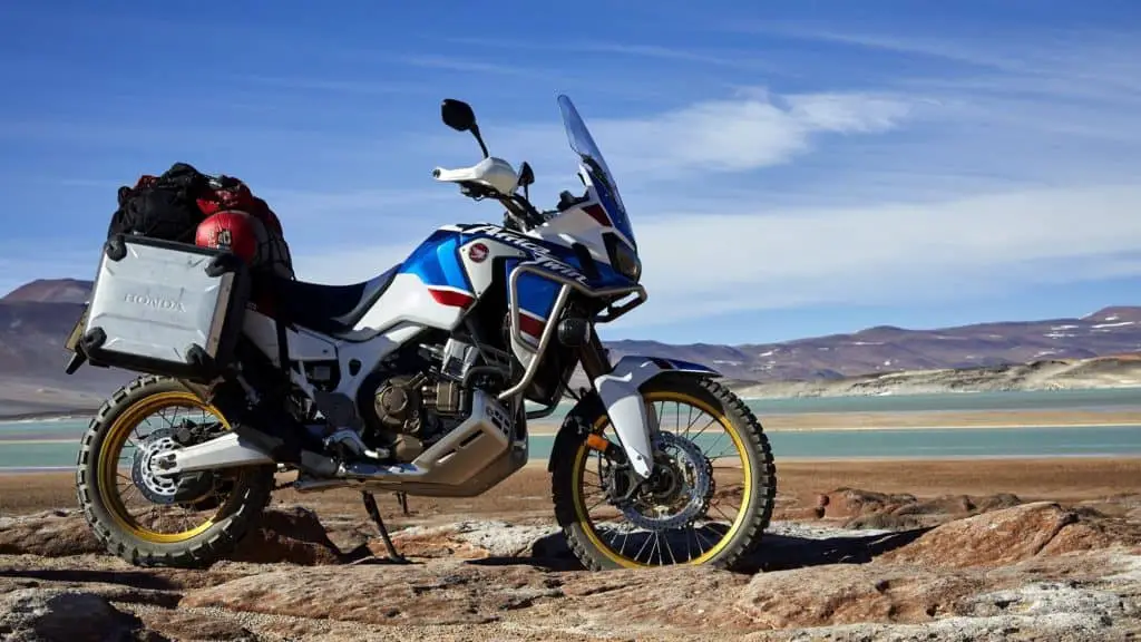 africa twin adventure motorcycle