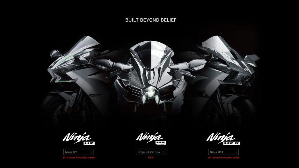 Ninja H2, Ninja H2 Carbon, and H2R