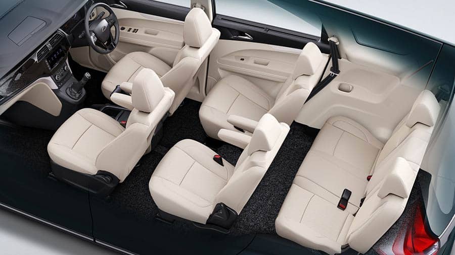 Marazzo 7 seater configuration