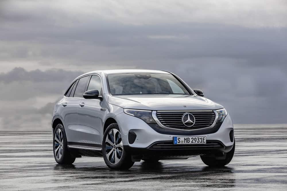 mercedes benz eqc front