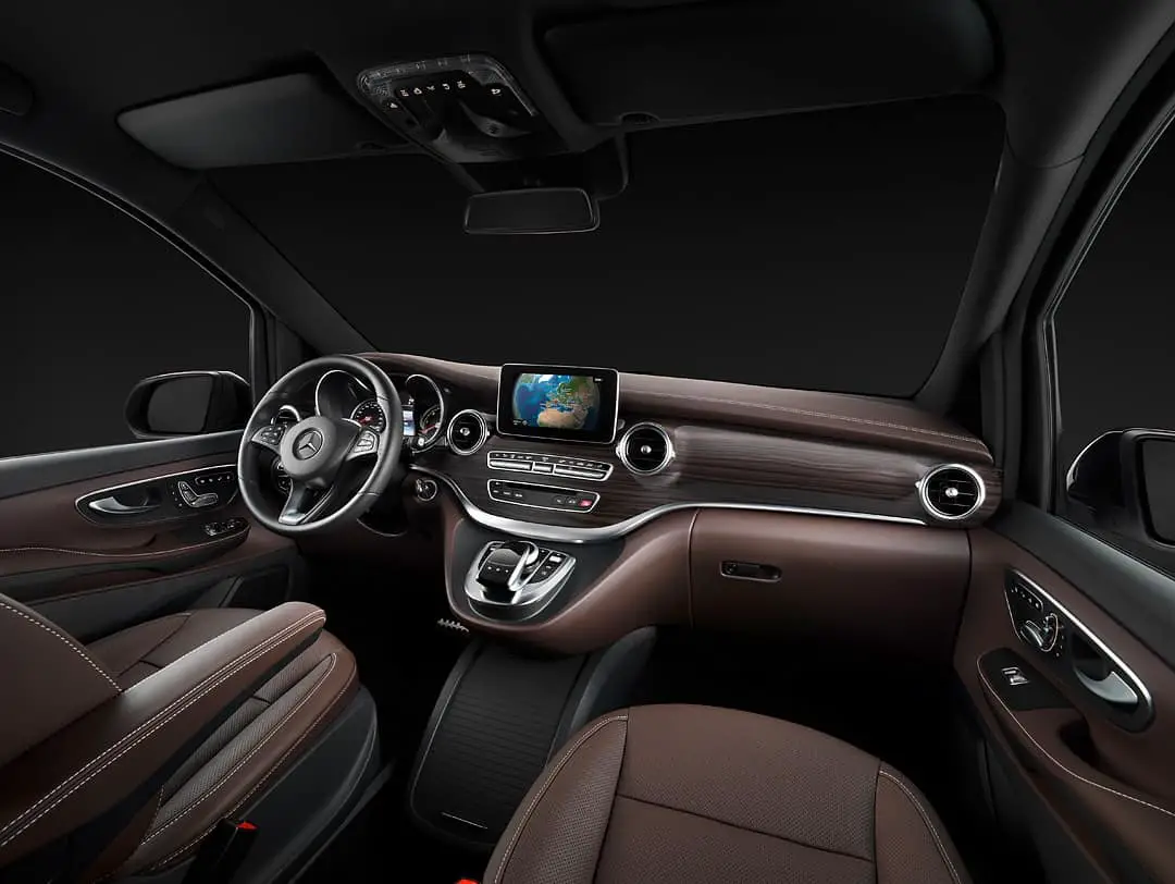 mercedes-benz v-class interiors