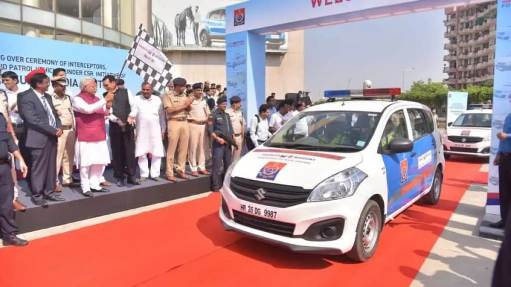 ertiga cop car