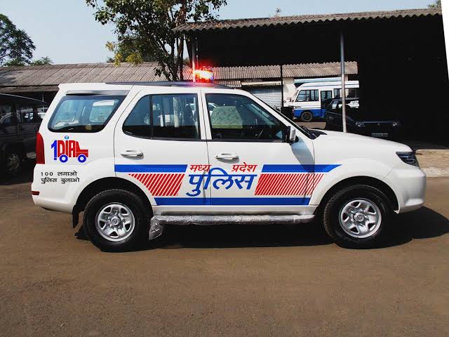 tata safari in MP Police fleet